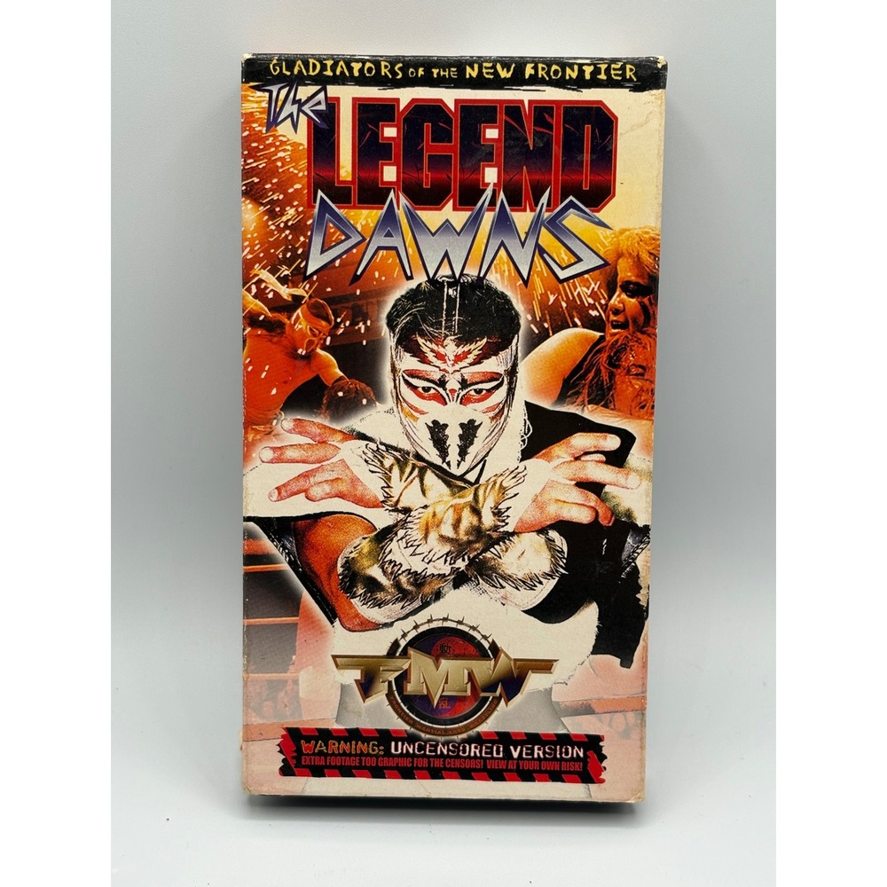 FMW The Legend Dawns VHS Gladiators of the New Frontier Tokyopop Uncensored 2059